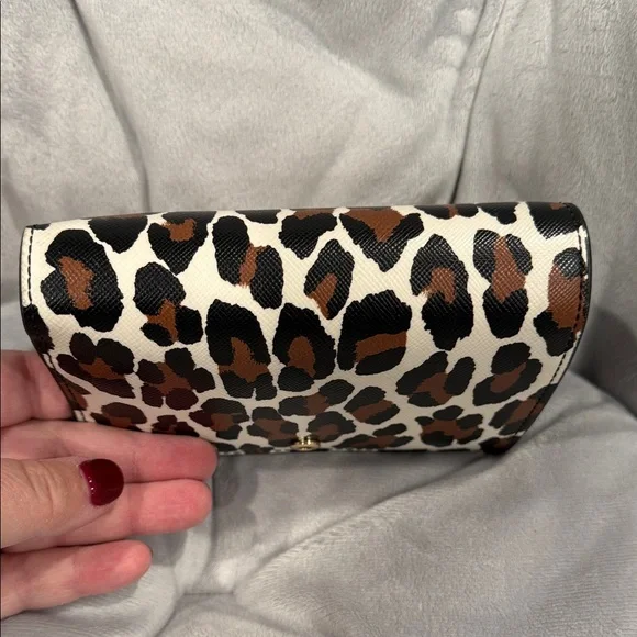 Kate Spade Black and Brown Animal Print Wallet - Picture 5 of 5